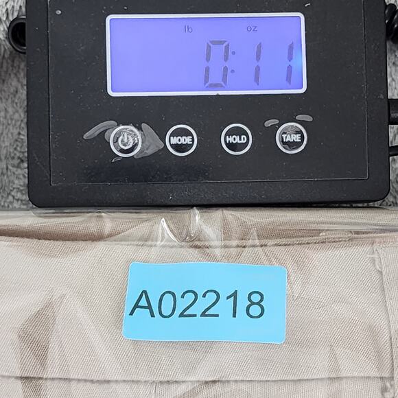 Vintage St Johns Bay Pants Womens 10 Tan Khaki Mid Rise Capri Office Preppy - Picture 12 of 12